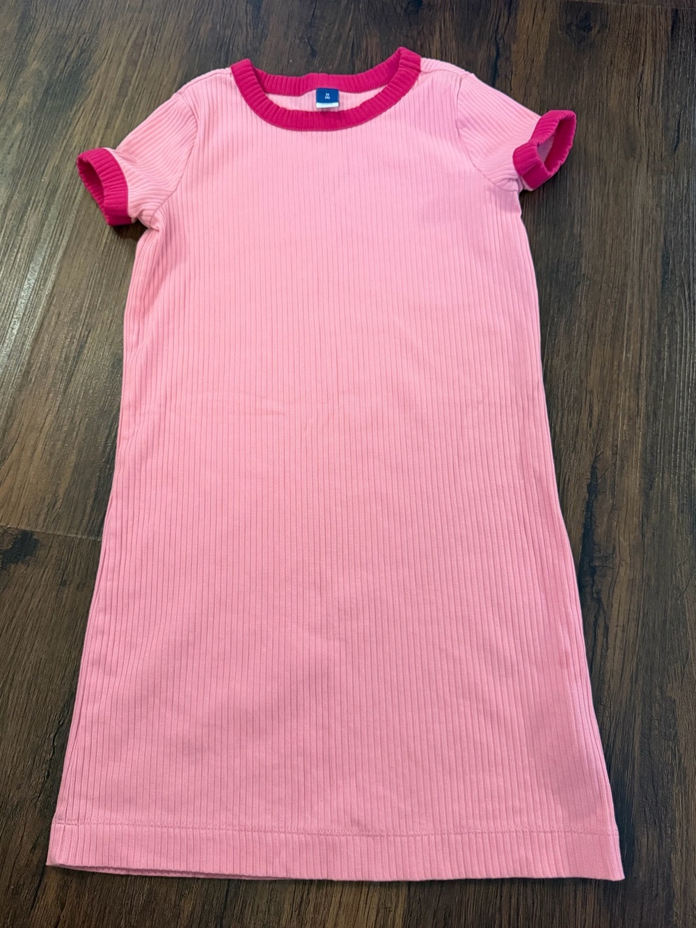 Old Navy Kids -  Girls Pink Dress with Hot Pink Trim